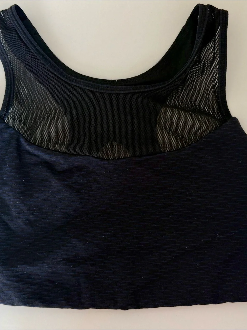 Lululemon Gear Up Bra – Score Jacquard Black Hero Blue Size 6